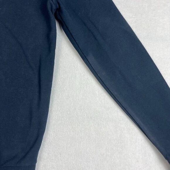 Hugo Boss Hoodie Sweater Jacket Mens medium Blue Full Zip Boss Logo - Picture 13 of 16